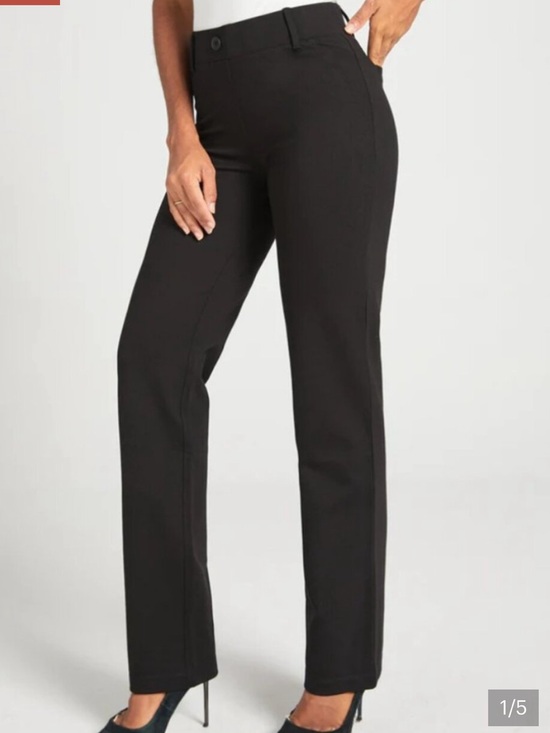Betabrand Pants - New Betabrand Black Straight Leg Two Pocket DPYP Dress Pant Yoga Pants Medium